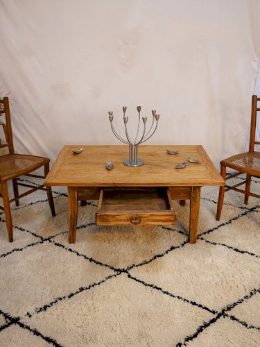 Léonie, la table basse en chêne N°469
