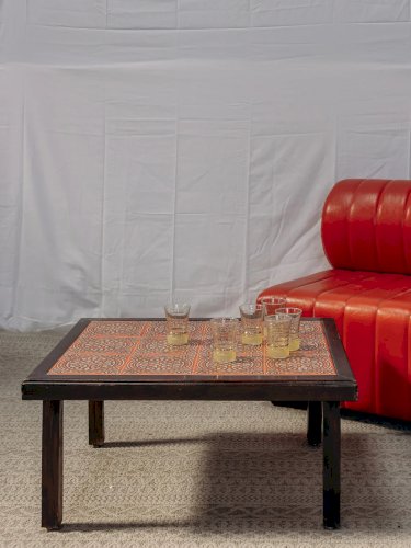 Léonie, la table basse en faïence N°289