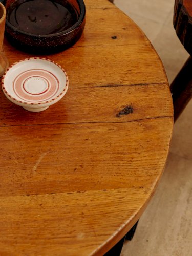 Léonie, la table basse en fer forgé N°294