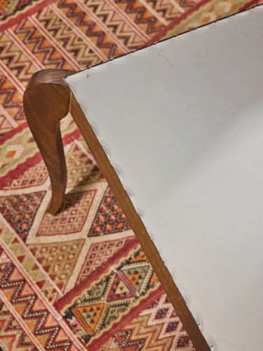 Léonie, la table basse en miroir et bois N°394