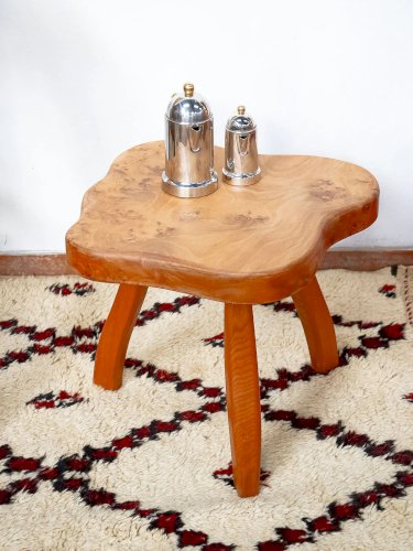 Léonie, la table basse en orme N°460