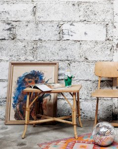 Leonie, the rattan coffee table No. 226