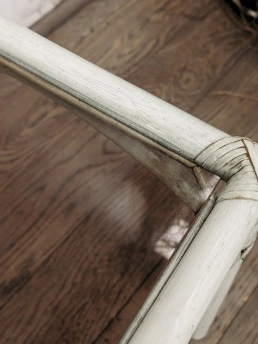 Léonie, la table basse en rotin N°233