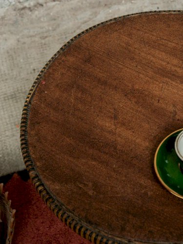 Léonie, la table basse en rotin N°257