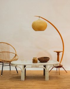 Leonie, the rattan coffee table No. 278