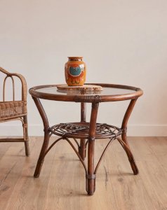 Leonie, the rattan coffee table No. 337