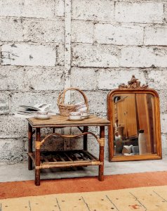 Leonie, the rattan coffee table No. 364