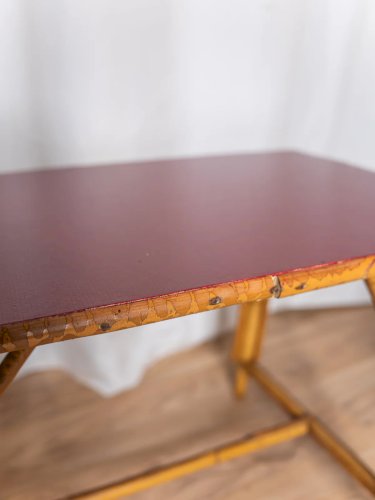 Léonie, la table basse en rotin N°407