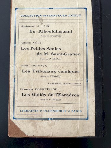 LES FARCES DE LA LUNE CONTES JOYEUX ARMAND SYLVESTRE AQUARELLE 32,5 X 23,5
