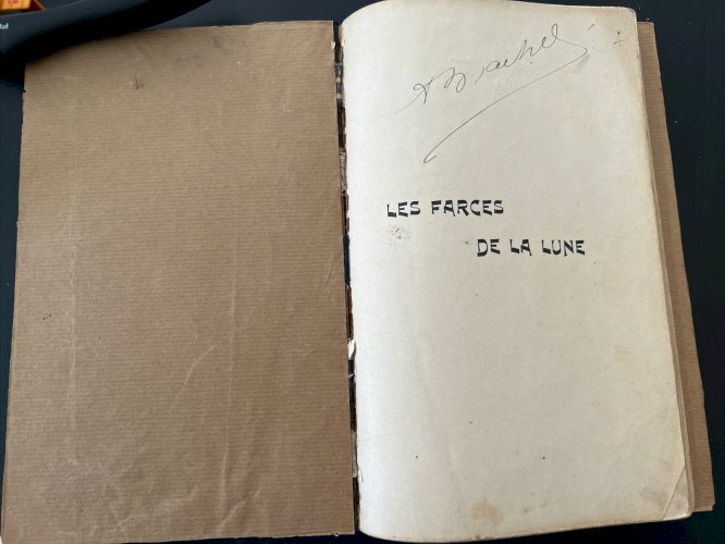 LES FARCES DE LA LUNE CONTES JOYEUX ARMAND SYLVESTRE AQUARELLE 32,5 X 23,5