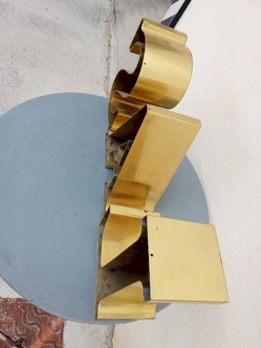 Lettre en laiton vintage