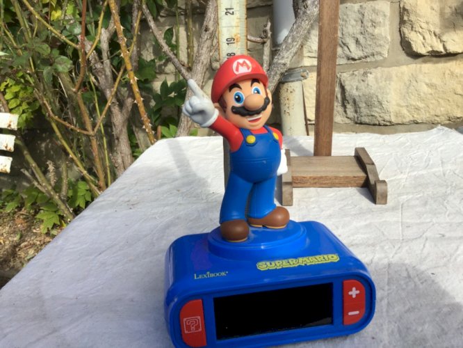 Lexibook Réveil Super Mario avec effets sonores collector