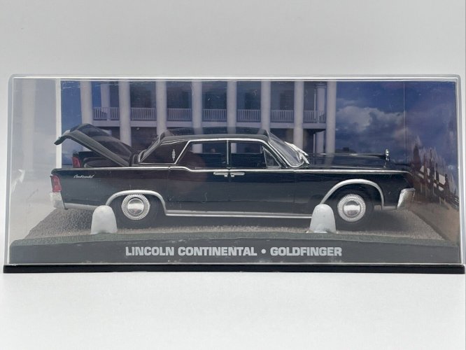 Lincoln Continental Goldfinger 1/43 James Bond