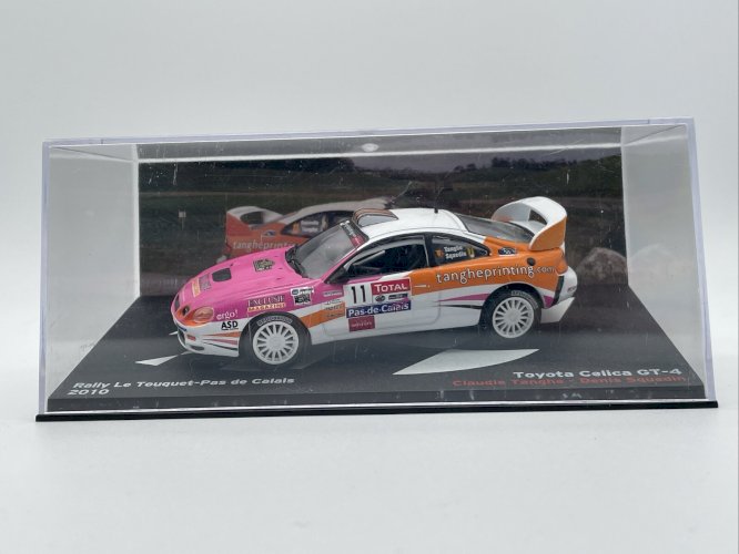  Toyota Celica GT-4 1/43 Rallye Le Touquet Pas De Calais (2010)