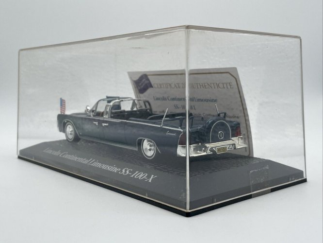 Lincoln Continental Limousine SS-100X Président Kennedy (1963) 1/43 Atlas