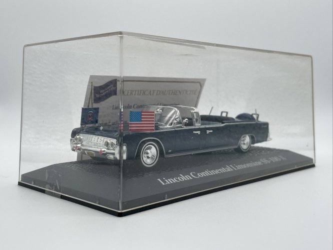 Lincoln Continental Limousine SS-100X Président Kennedy (1963) 1/43 Atlas