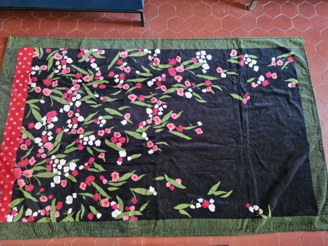 Linge Serviette Drap de plage Kenzo cerise - 102 / 170