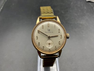 LIP Dauphine - Montre mécanique - plaque or