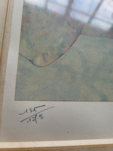 LITHOGRAPHIE 125/175 DE LEONOR FINI