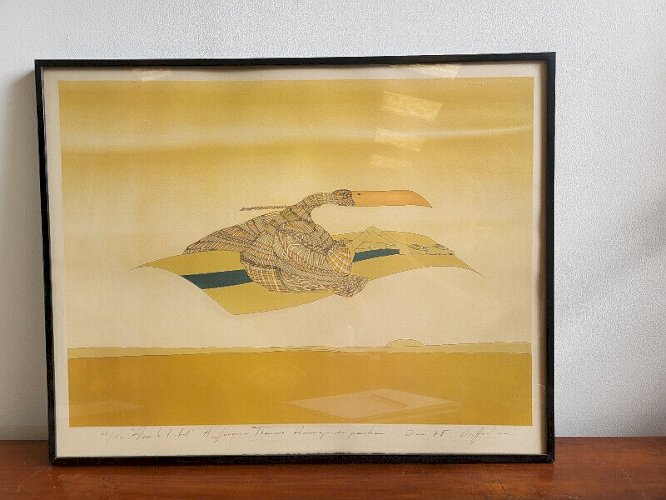 LITHOGRAPHIE 42/150 DE GRIFFOULIERE JEAN PAUL