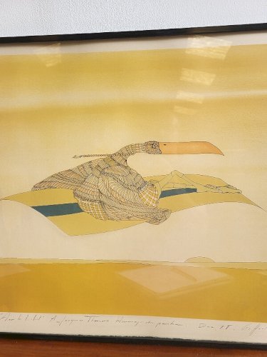 LITHOGRAPHIE 42/150 DE GRIFFOULIERE JEAN PAUL