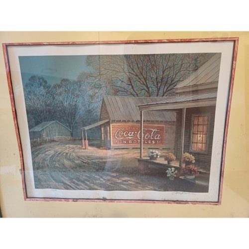 Lithographie  Coca Cola  de Jim Harrison