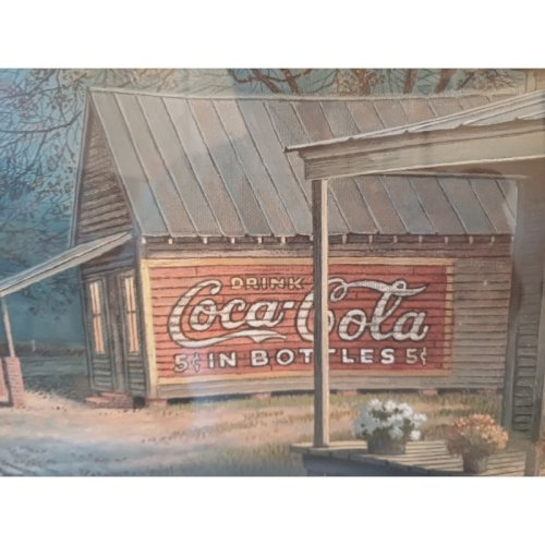 Lithographie  Coca Cola  de Jim Harrison