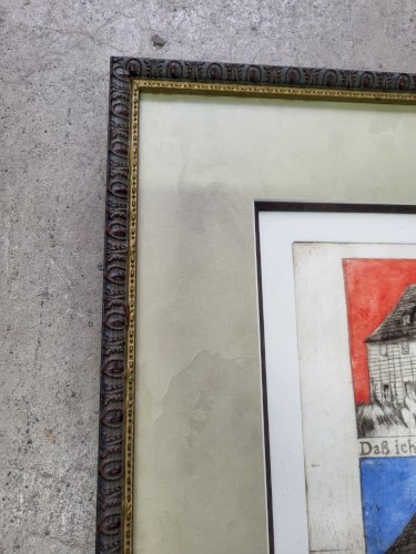 LITHOGRAPHIE DE CHRISTEL FAHRIG HOLM N4/30