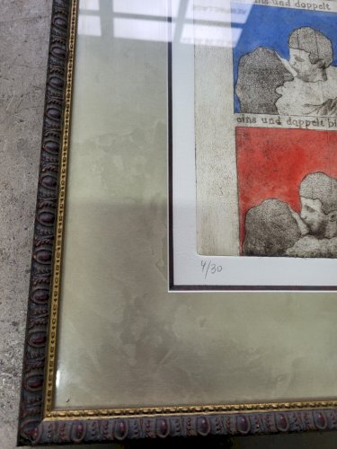 LITHOGRAPHIE DE CHRISTEL FAHRIG HOLM N4/30