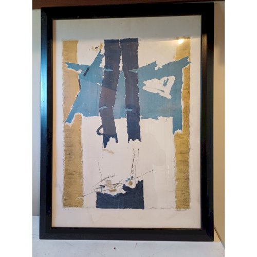 lithographie de Josef Ebnother  Le Chemin 