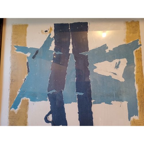 lithographie de Josef Ebnother  Le Chemin 