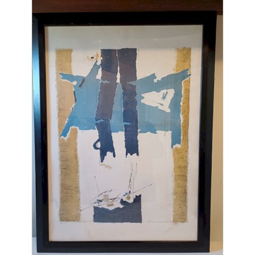 lithographie de Josef Ebnother  Le Chemin 