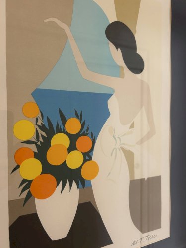 lithographie de Maria Teresa Torres