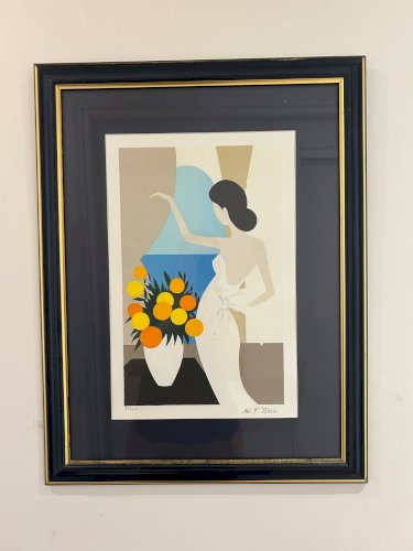 lithographie de Maria Teresa Torres