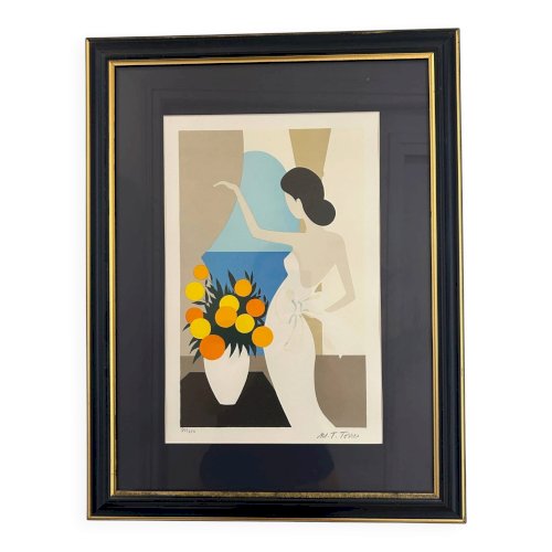 lithographie de Maria Teresa Torres