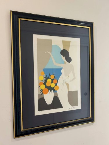 lithographie de Maria Teresa Torres
