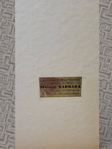 Lithographie, Frédérique Vallet-Bisson, Élégantes, 1900s,