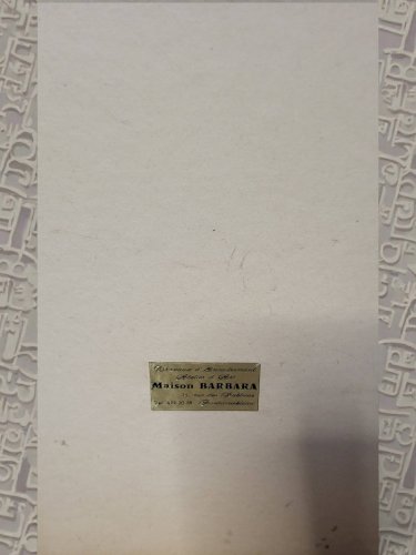 Lithographie, Frédérique Vallet-Bisson, Élégantes, 1900s,