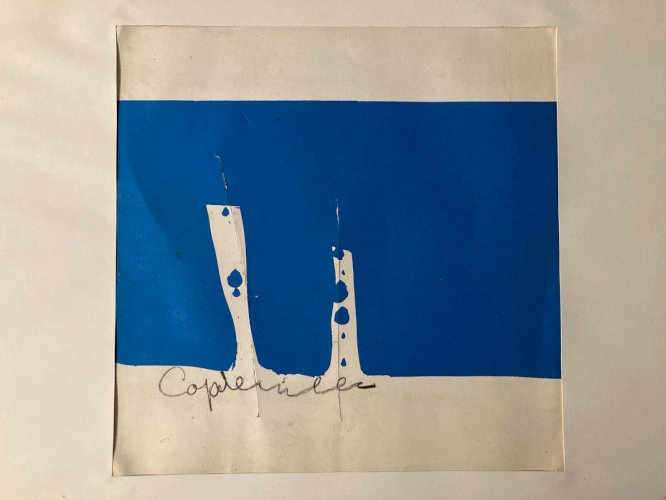 Lithographie Gravure Jean Capdeville (1917) Lacerée Signé Crayon 1970