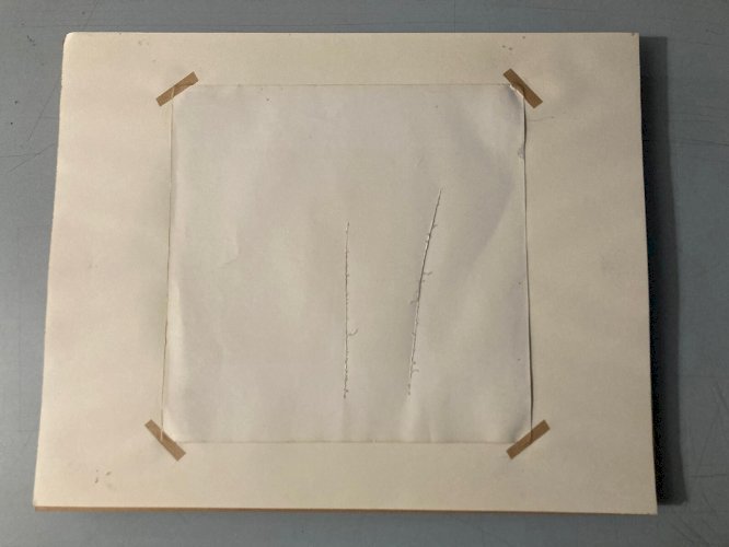 Lithographie Gravure Jean Capdeville (1917) Lacerée Signé Crayon 1970
