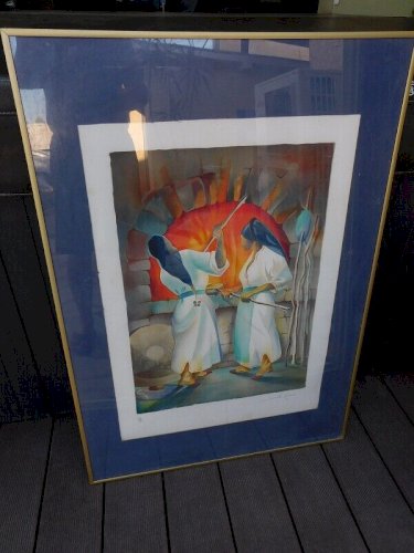 LITHOGRAPHIE JANICK LEDERLE N°146/175