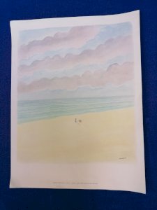 Lithographie J.Jacques SEMPE pour HERMES