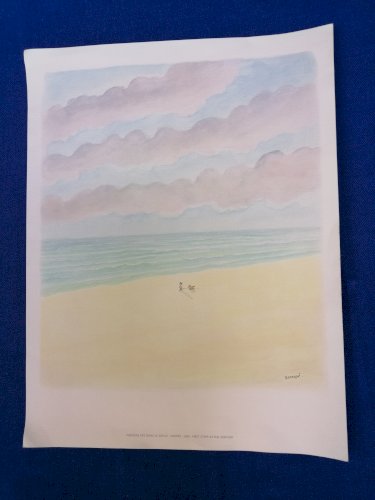 Lithographie J.Jacques SEMPE pour HERMES