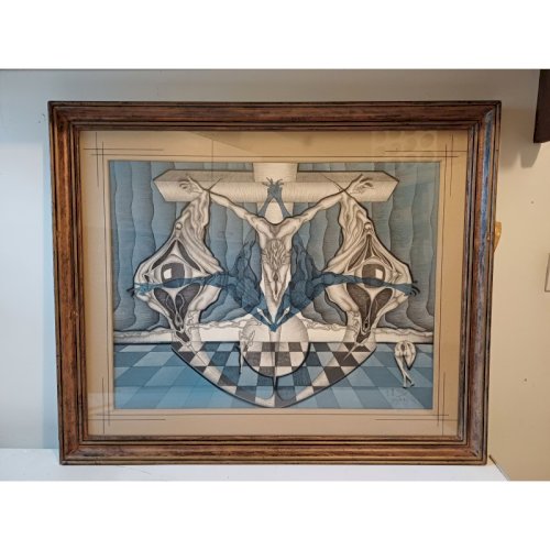 Lithographie J.M Sostras