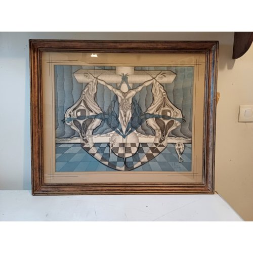 Lithographie J.M Sostras