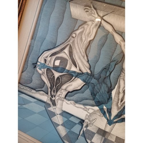 Lithographie J.M Sostras