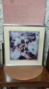 LITHOGRAPHY MAURICE ELIE SARTHOU SIGNED AND FRAMED THE AEGEAN SEA REF JE