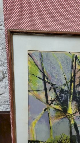 LITHOGRAPHIE MAURICE ELIE SARTHOU SIGNEE ET ENCADREE N° 3 REF JE