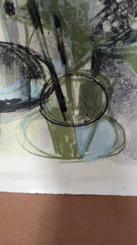 LITHOGRAPHIE MAURICE ELIE SARTHOU SIGNEE N37/40