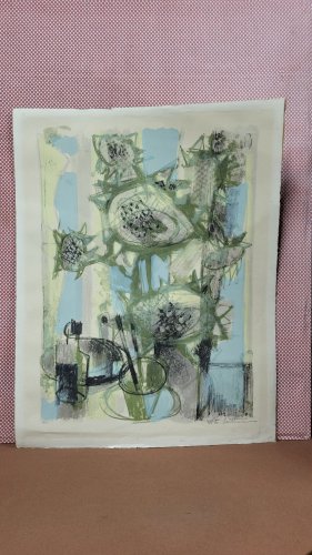 LITHOGRAPHIE MAURICE ELIE SARTHOU SIGNEE N37/40